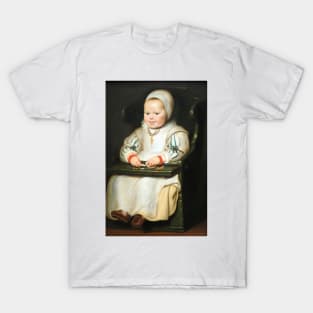 Portrait of Susanna de Vos, the Painter's Third Daughter by Cornelis de Vos T-Shirt